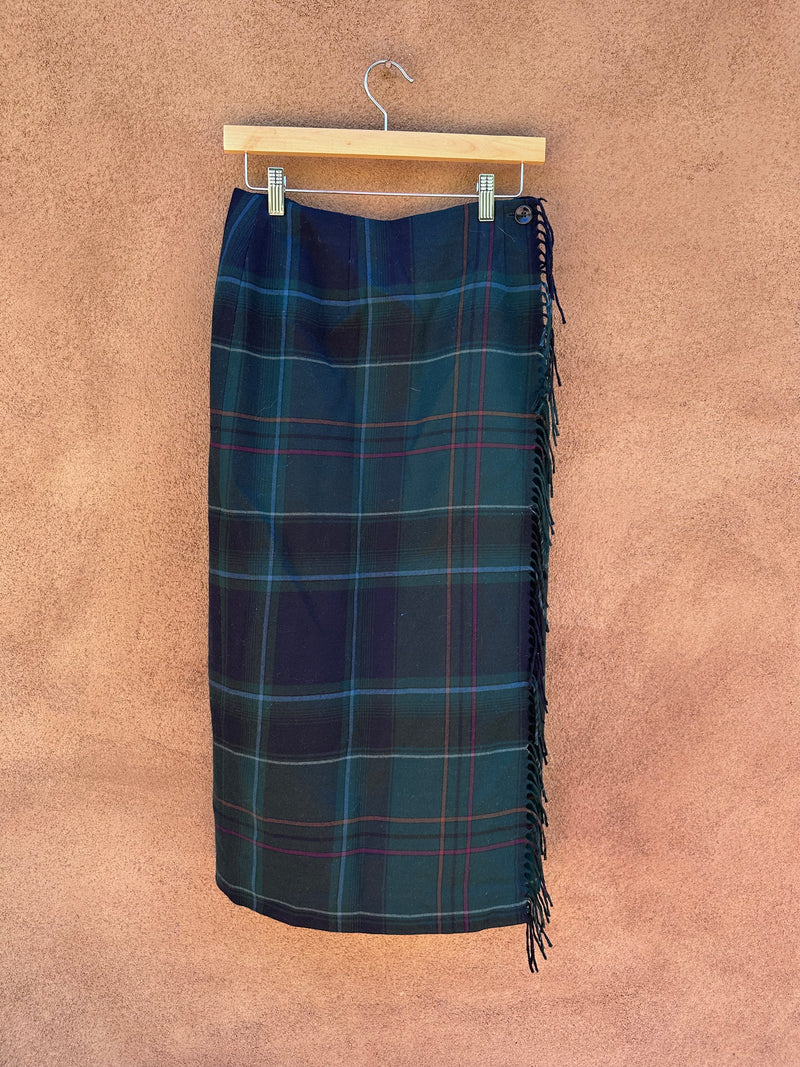 Worsted Wool Tartan Skirt