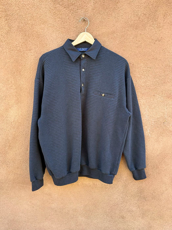 Long Sleeve LD Sport Navy Blue Shirt