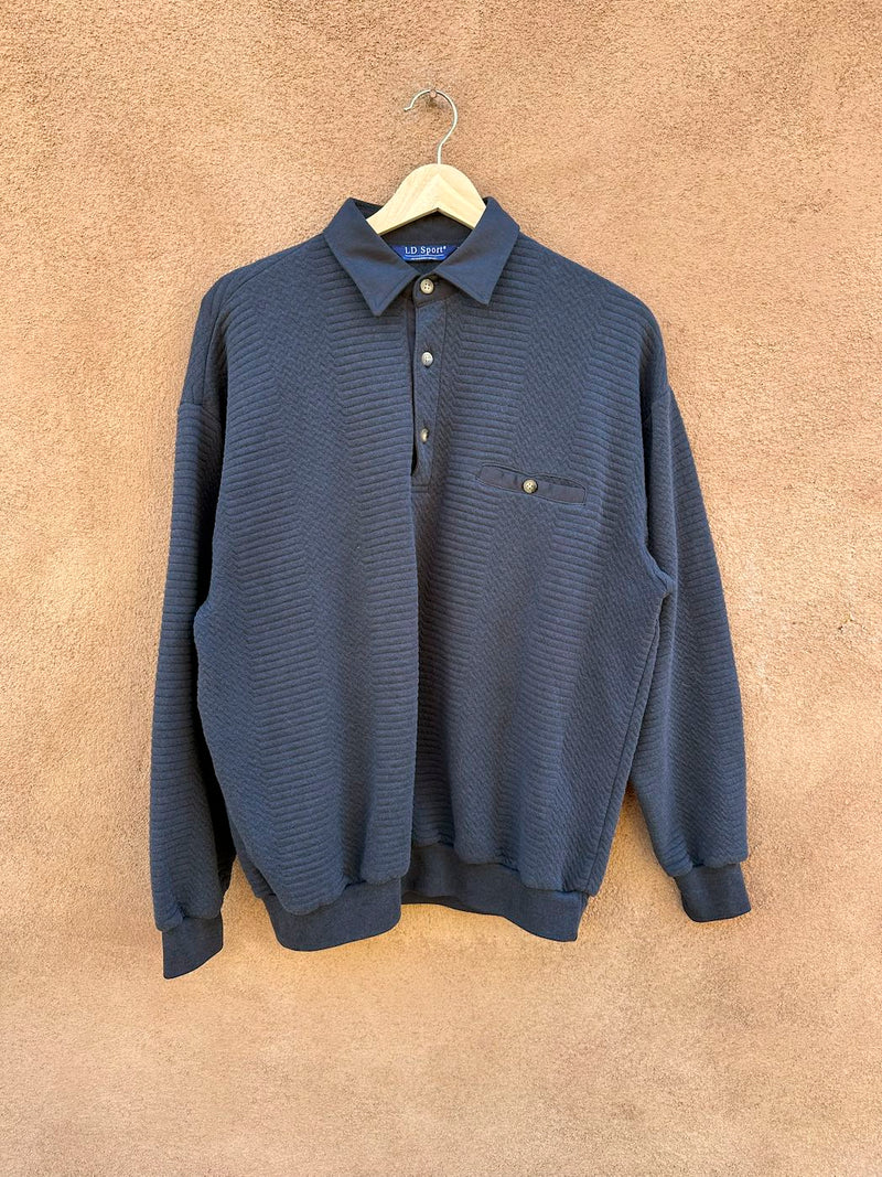 Long Sleeve LD Sport Navy Blue Shirt