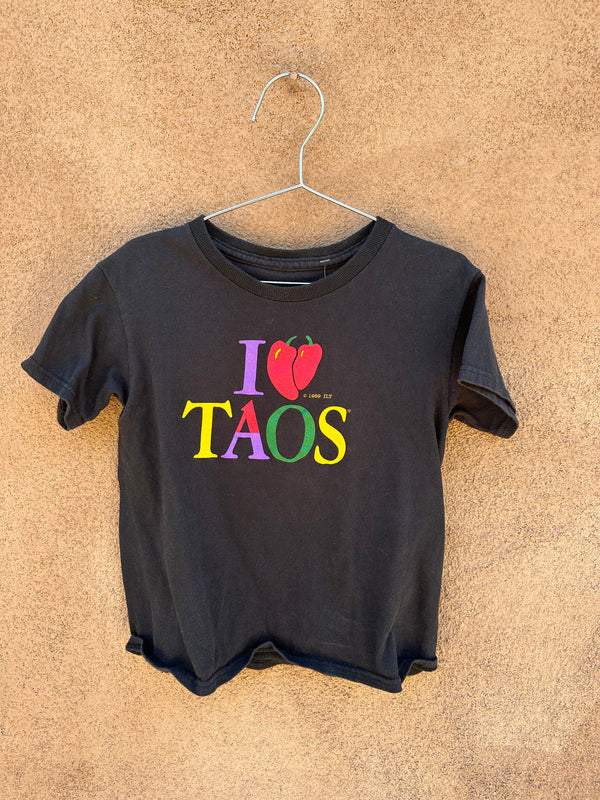 1989 I Love Taos T-shirt