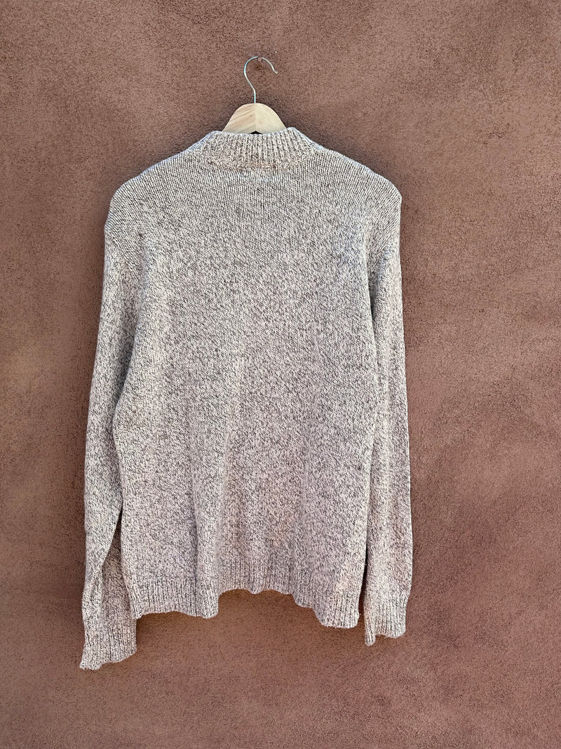 Late 70's/Early 80's Wool Henley Sweater - Abercrombie & Fitch
