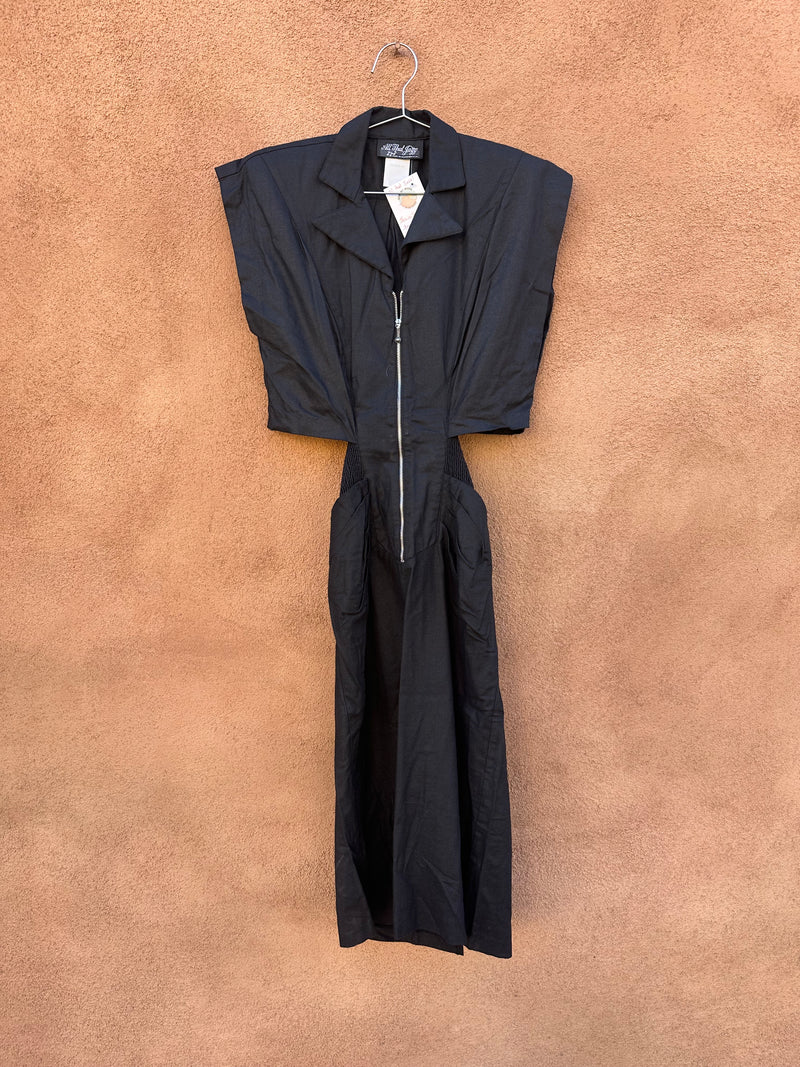 All That Jazz! Black Discotheque Dress