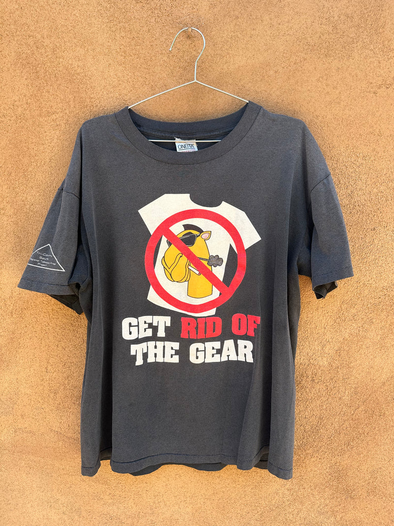 KCAL 96 Rock "Get Rid of the Gear" T-shirt