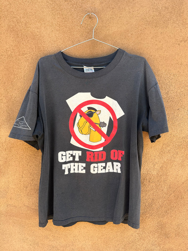 KCAL 96 Rock "Get Rid of the Gear" T-shirt
