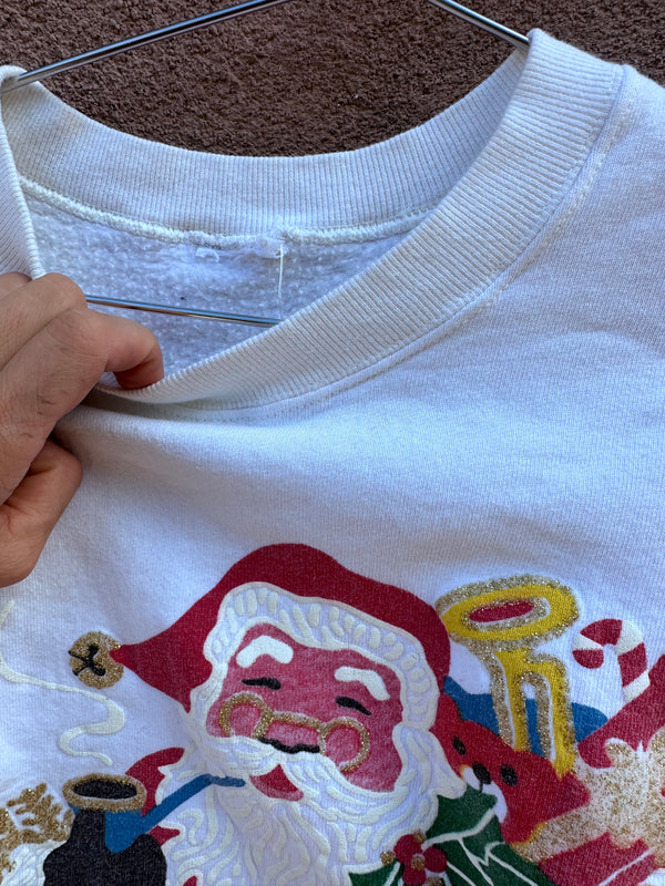 Santa & His Sinister Penguins Sweatshirt