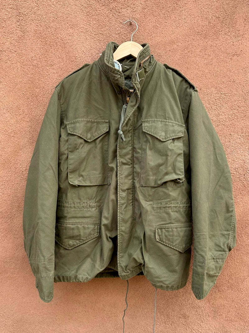 Cotton US Army Winter Field Jacket with Quilted Liner, Medium