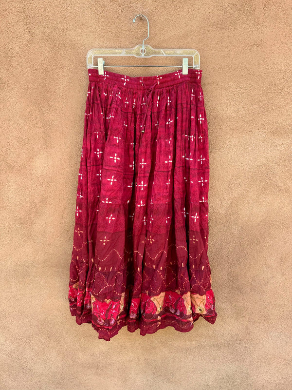 CM Shapes Maxi Skirt Large, Cotton