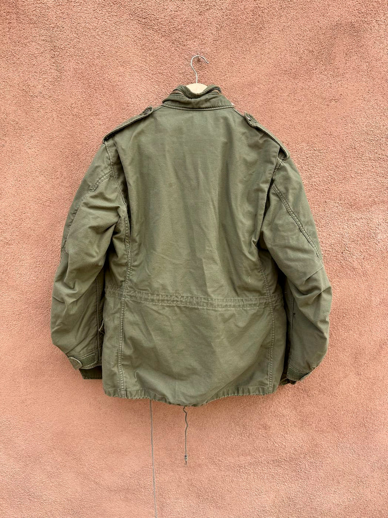 Cotton US Army Winter Field Jacket with Quilted Liner, Medium