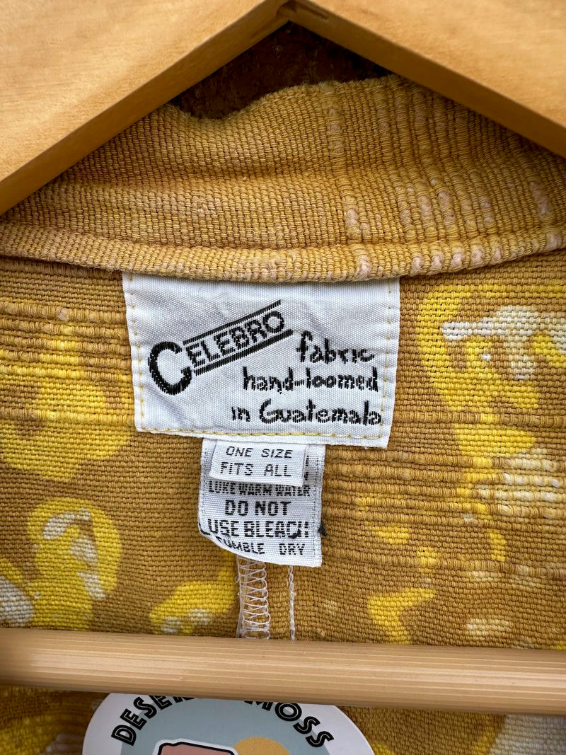 Celebro Hand Loomed Cotton Robe, OSFA