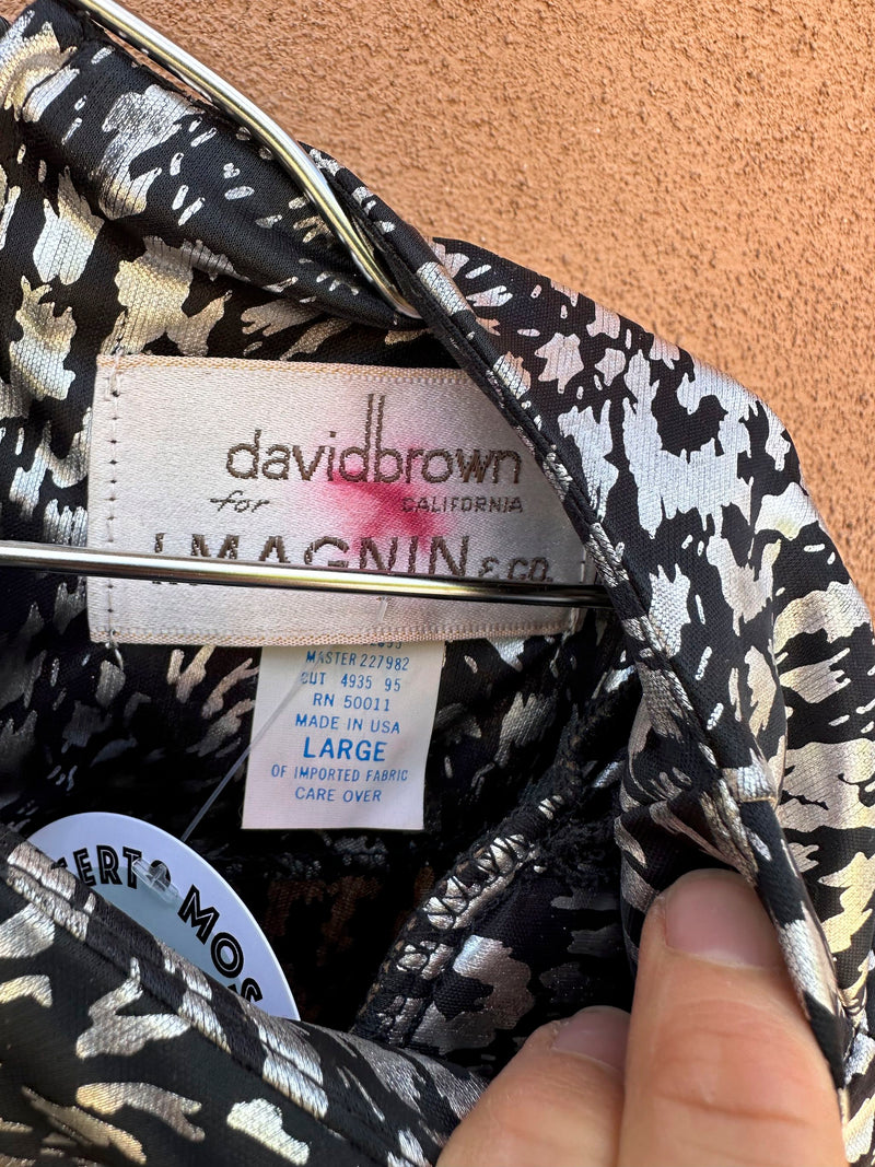 1960's David Brown for I. Magnin & Co. Jumpsuit