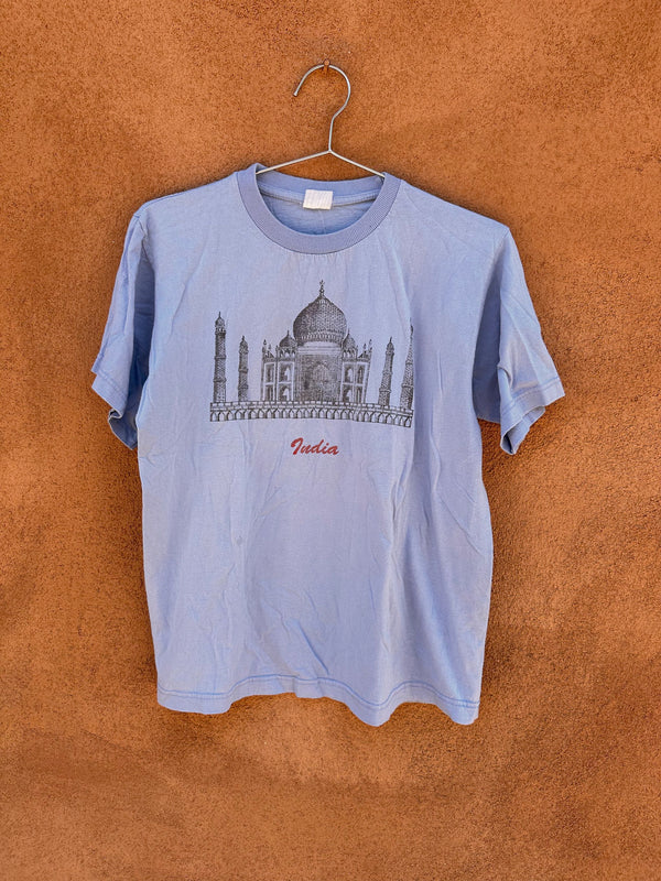 Baby Blue India Taj Mahal T-shirt