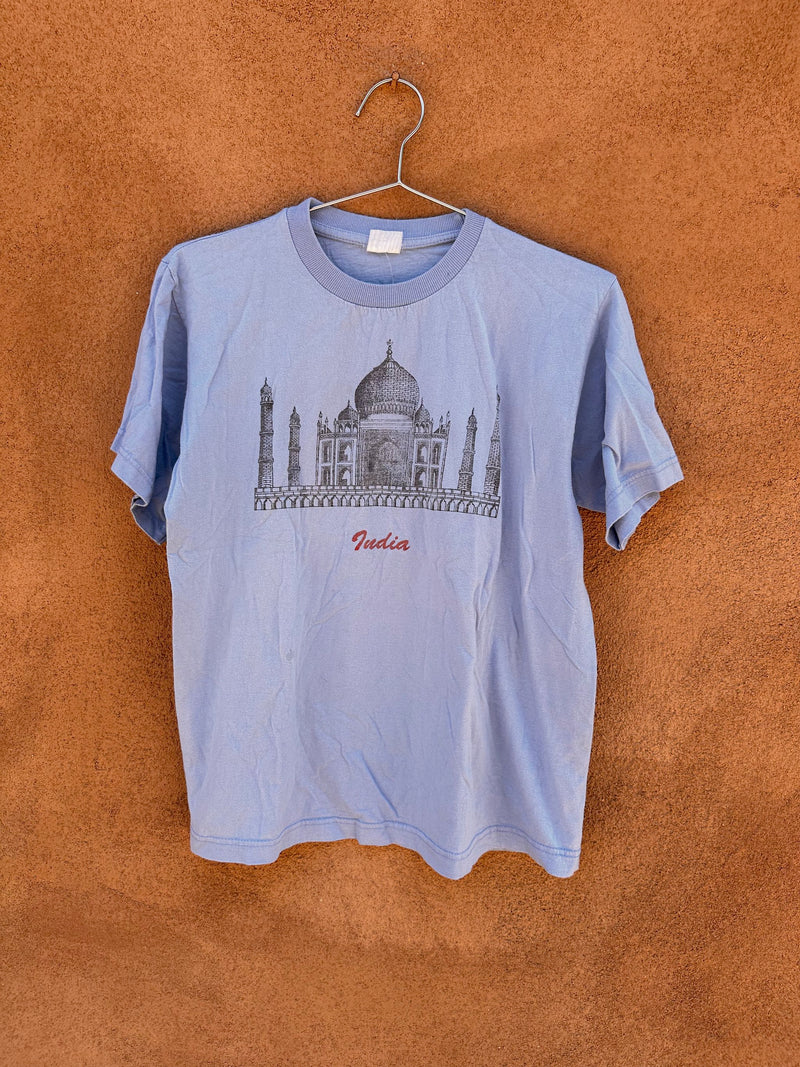 Baby Blue India Taj Mahal T-shirt