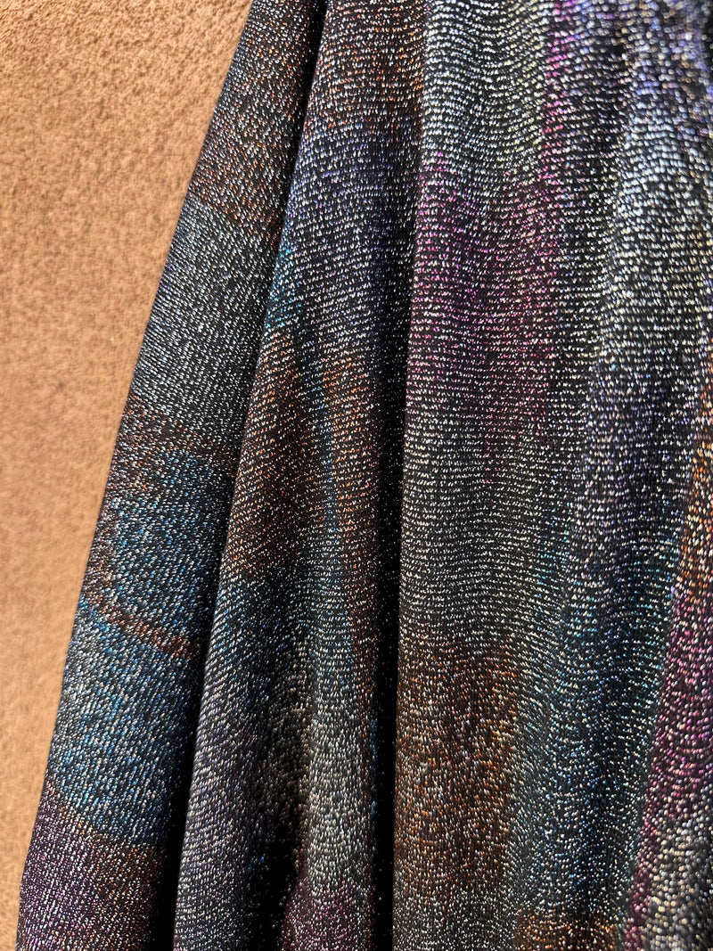 Shimmery Drop Neck Party Dress, large?