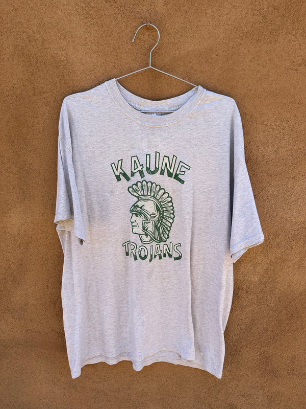 Kaune Trojans Heather Gray T-shirt