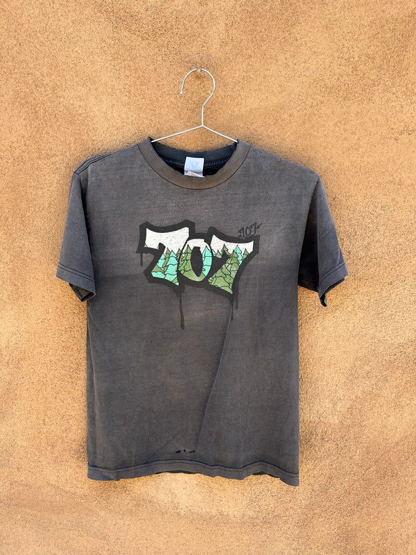 North Central/North California 707 Graffiti T-shirt