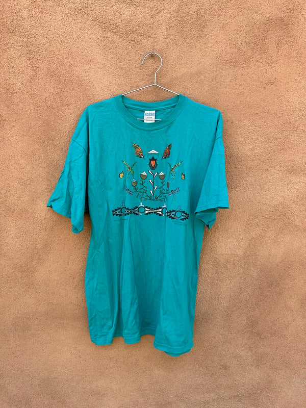 Dance of the Hummingbird George Toya T-shirt