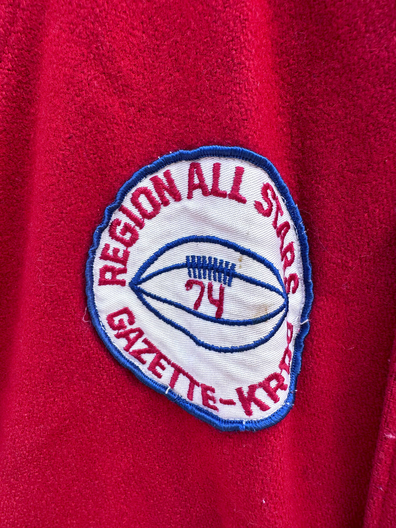 1970's Football Letterman Jacket - 44