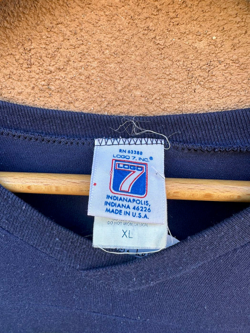 80's Logo 7 Dallas Cowboys Jersey Style T-shirt