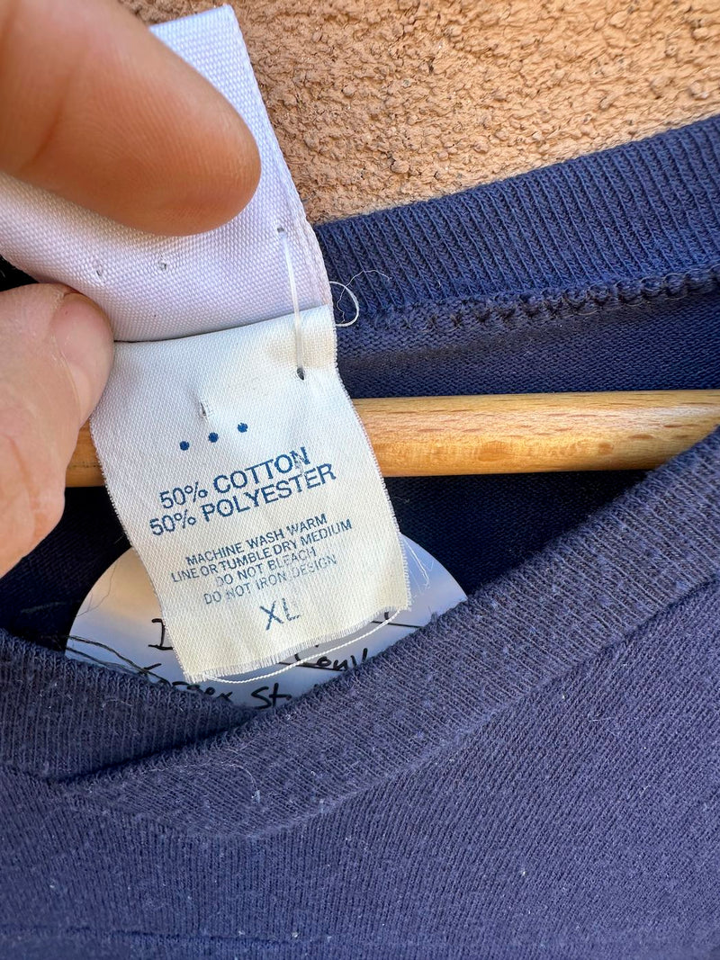 80's Logo 7 Dallas Cowboys Jersey Style T-shirt