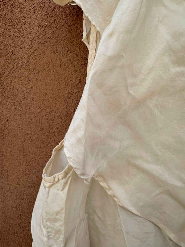 Jonathan Martin Silk Ruffle Blouse
