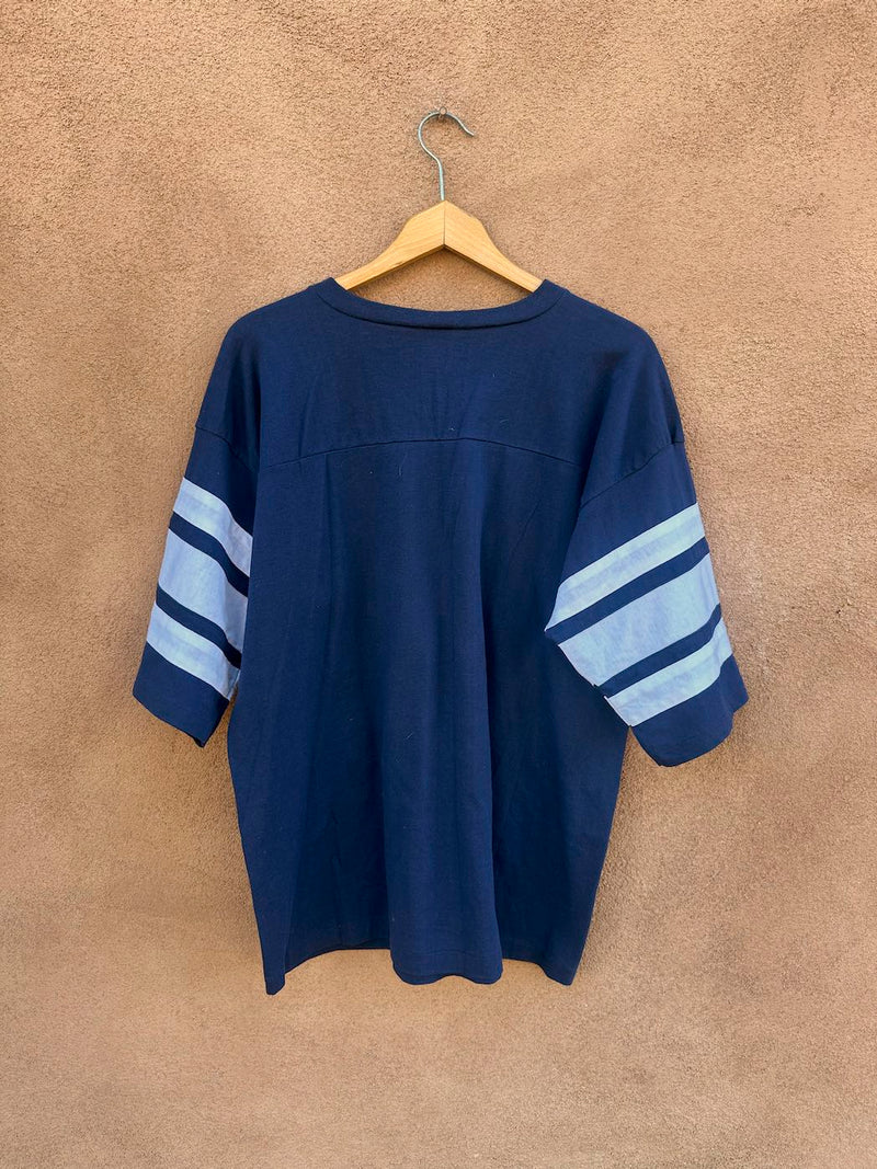 80's Logo 7 Dallas Cowboys Jersey Style T-shirt