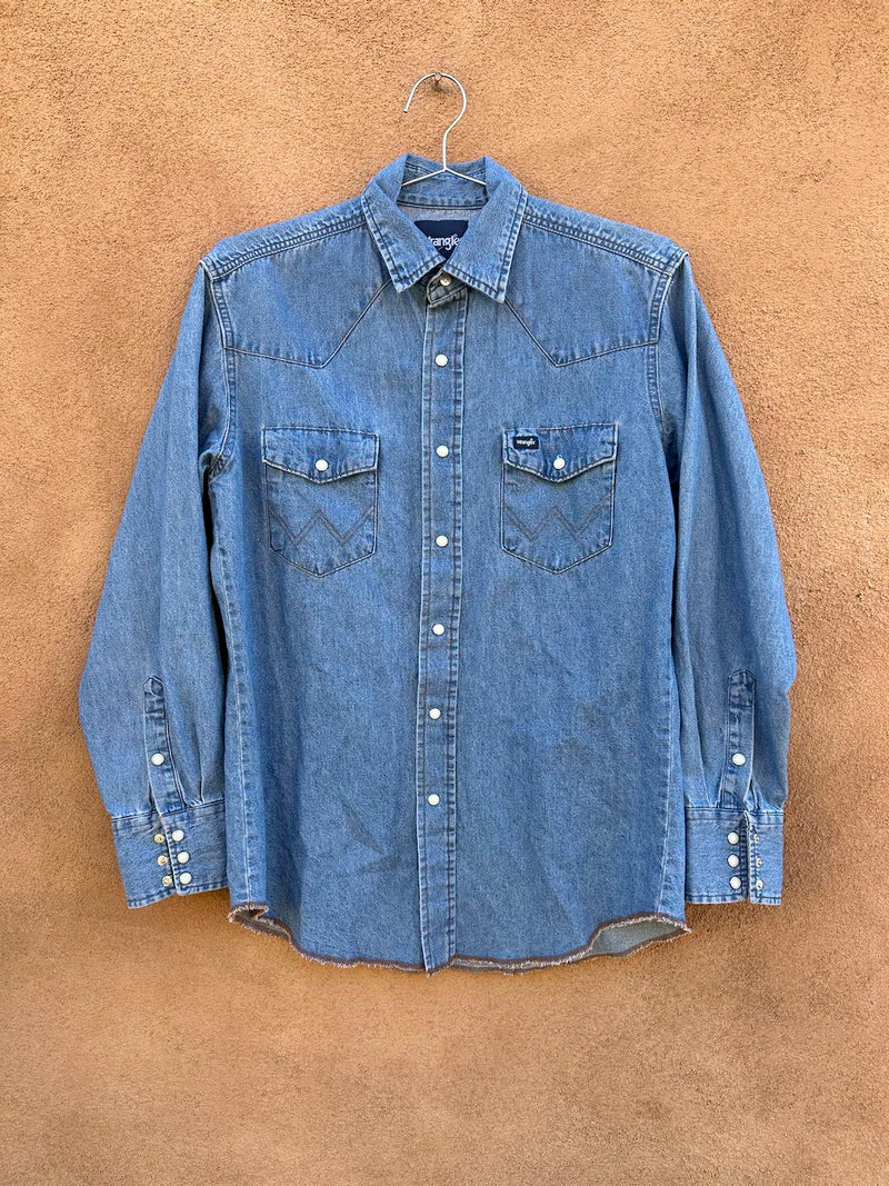 Pearl Snap Wrangler Denim Shirt