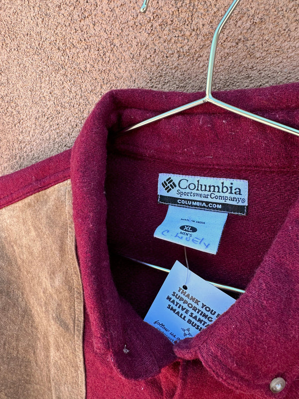 Wool Blend Columbia Hunting Shirt XL