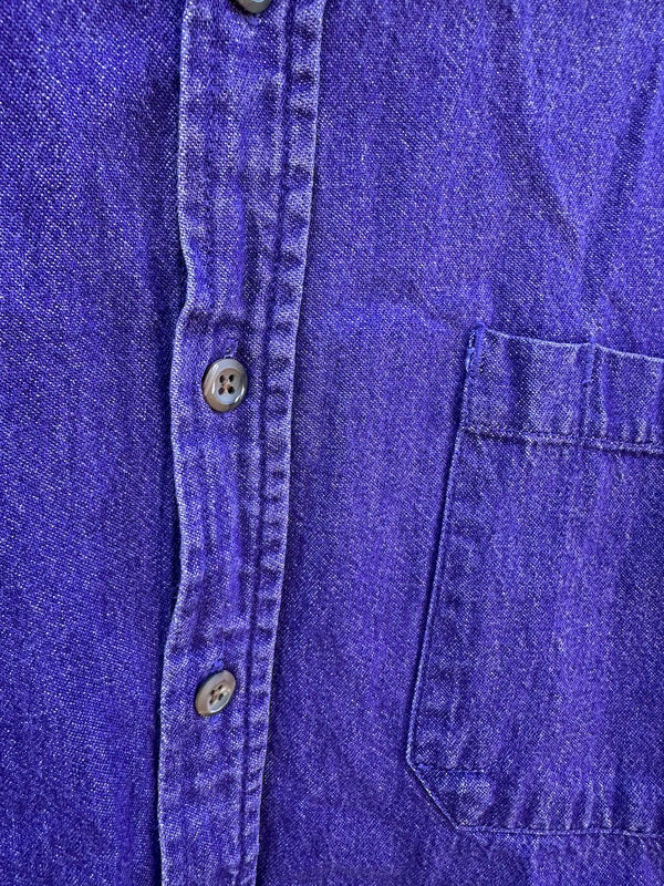 90's Purple High Sierra Denim Shirt