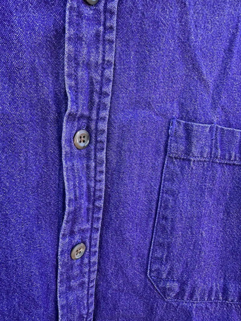 90's Purple High Sierra Denim Shirt