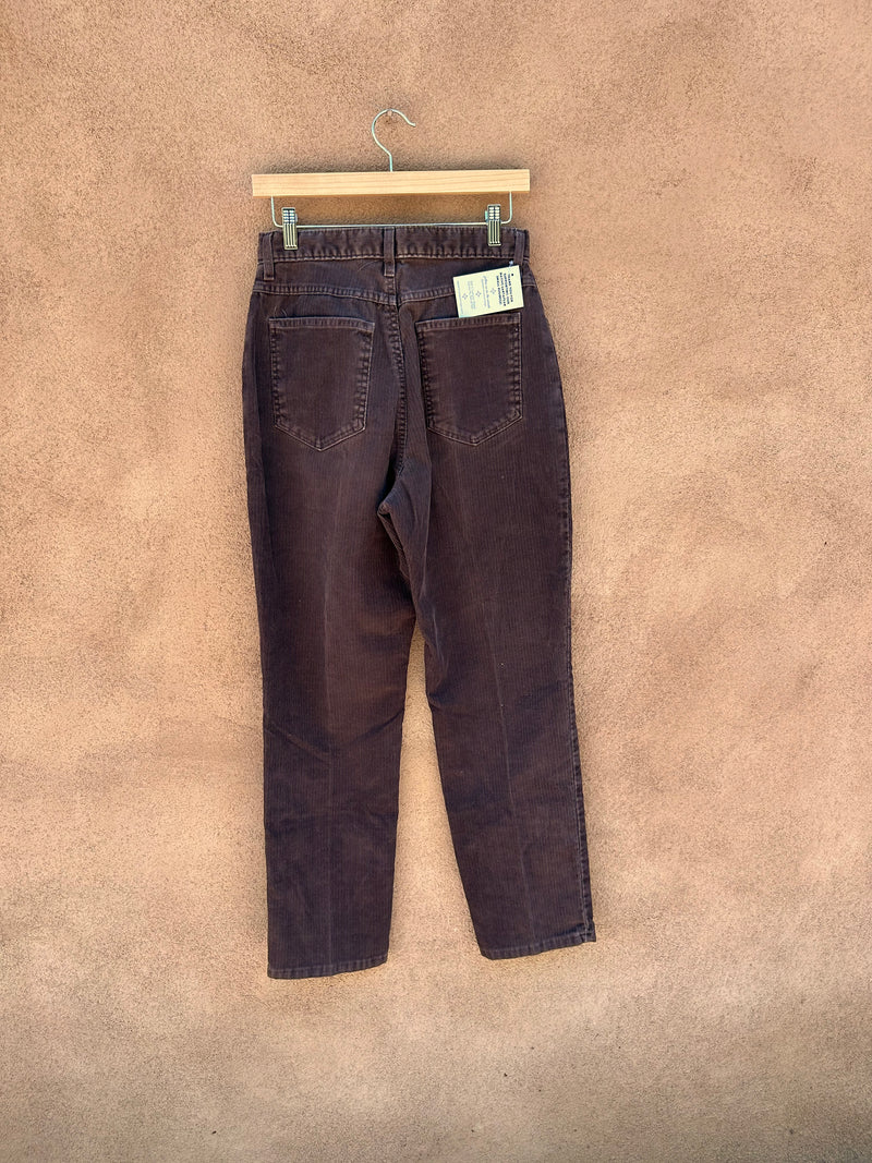 Brown Corduroy Lands' End Pants - W: 27/28