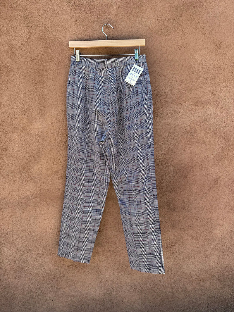 Glen Plaid Slacks by Fundamental Things - W: 29