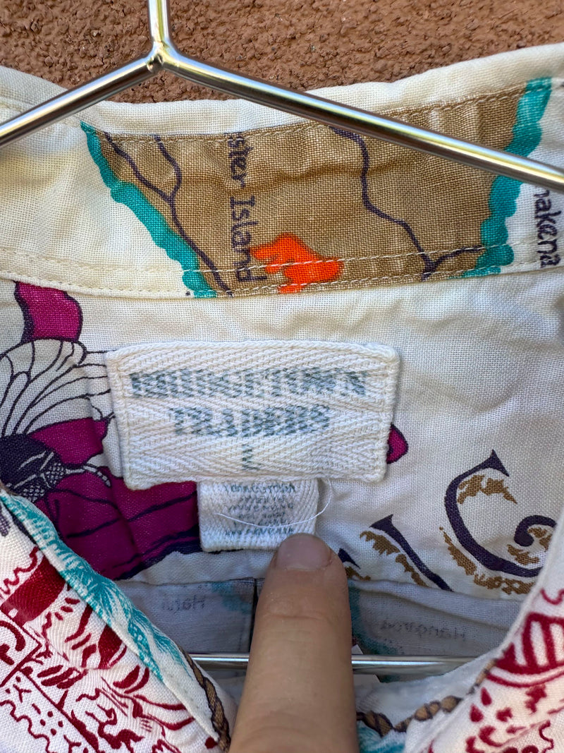 Pacific Ocean Island Shirt - Bridgetown Traders