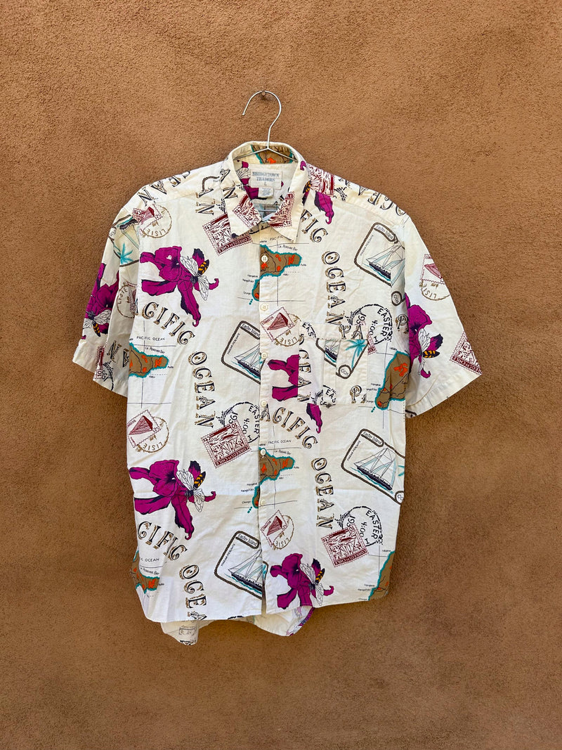 Pacific Ocean Island Shirt - Bridgetown Traders