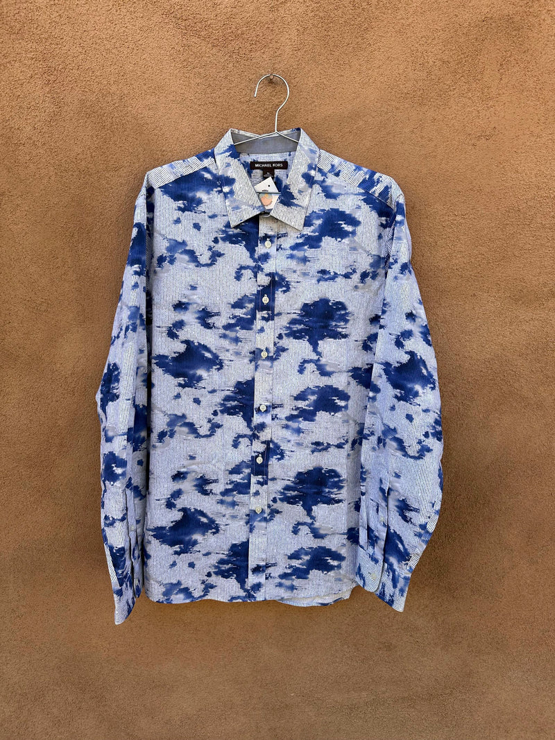 Cloudy with Stripes Michael Kors Shirt