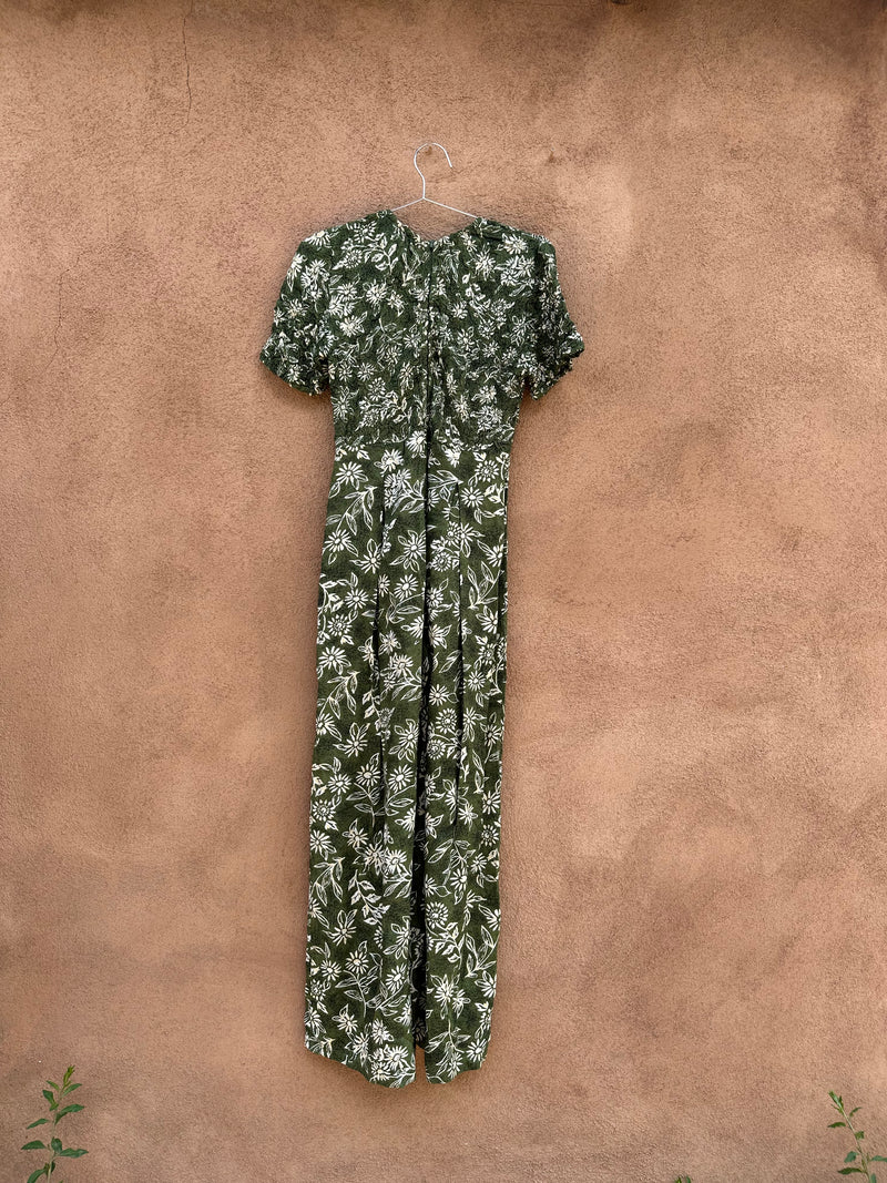 Jamie Brooke Short Sleeve Jumpsuit