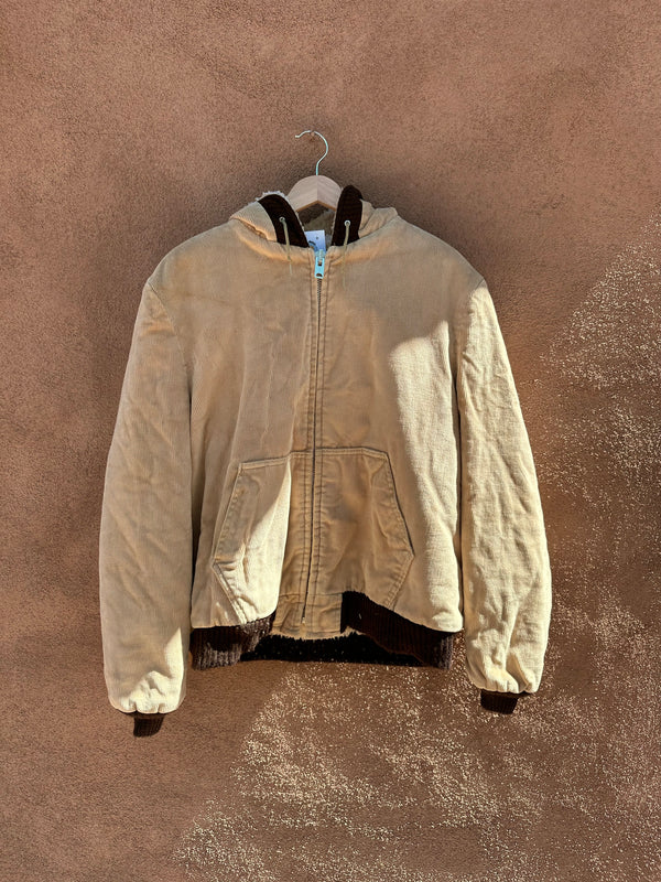 Hooded William and Barry Corduroy Jacket