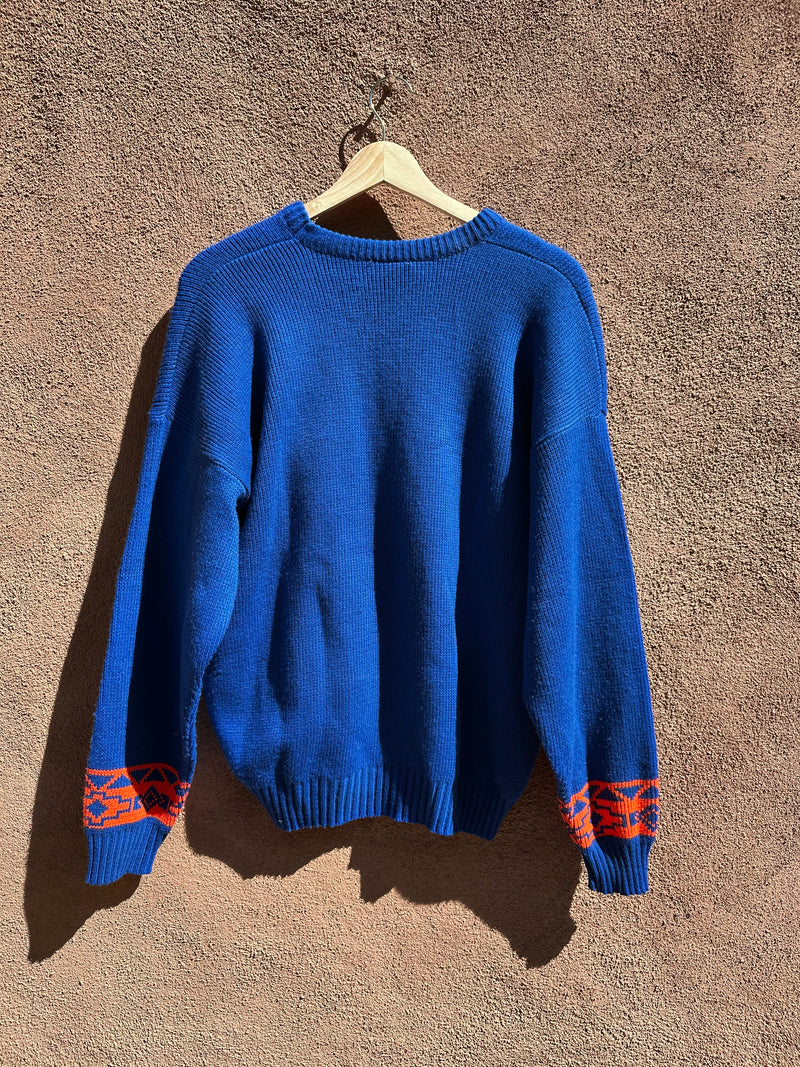 Denver Broncos ProElite Sweater with Southwest Patterns