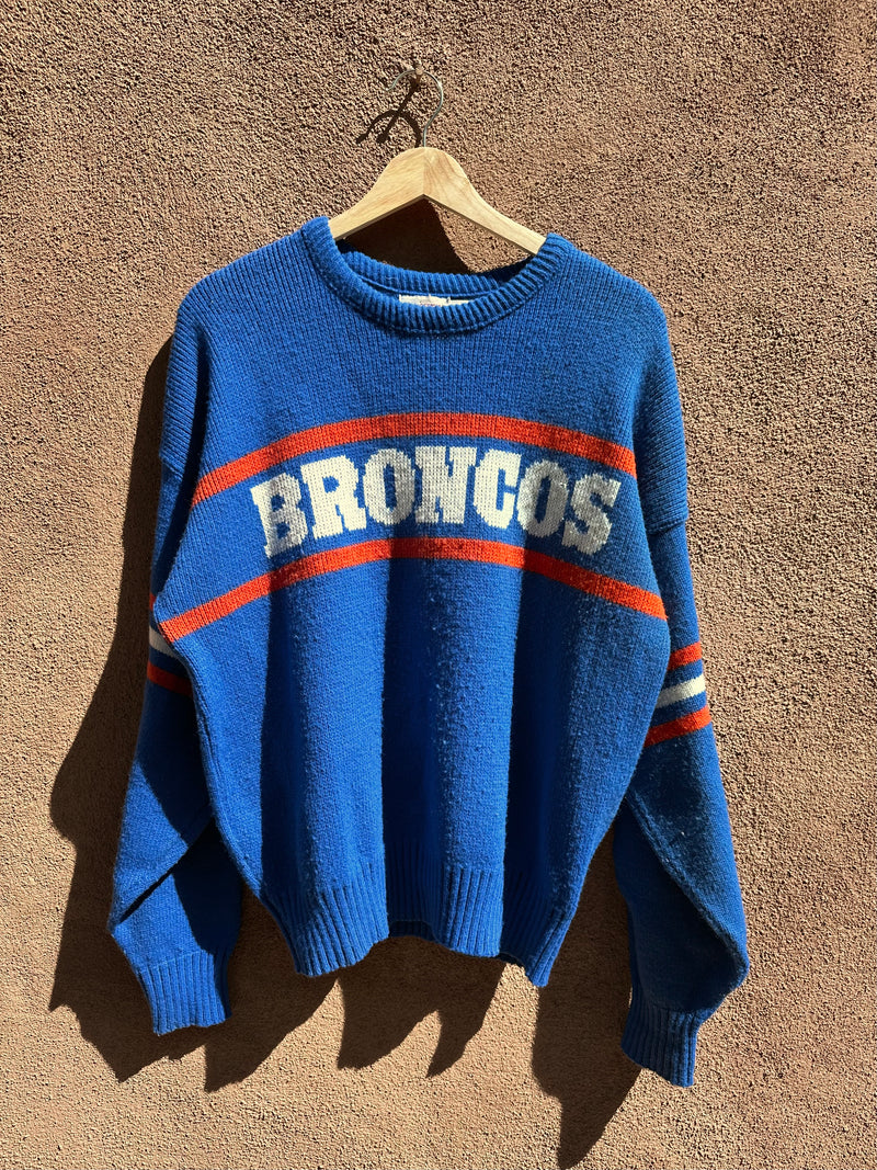 80's Denver Broncos Cliff Engle Sweater
