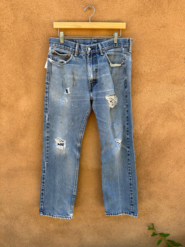 Levi's 505 Jeans with Perfect Wear 33 x 30