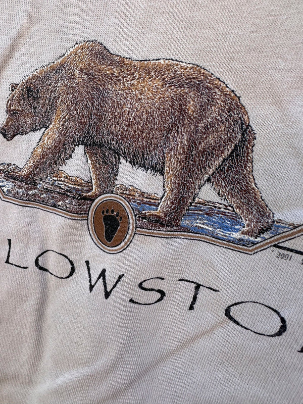 2001 Yellowstone Brown Bear T-shirt