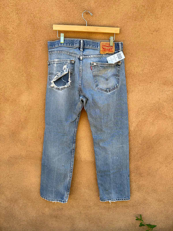 Levi's 505 Jeans with Perfect Wear 33 x 30