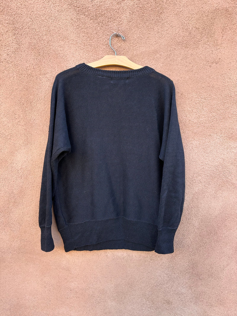 JJ Fargo Sequined Floral Sweater