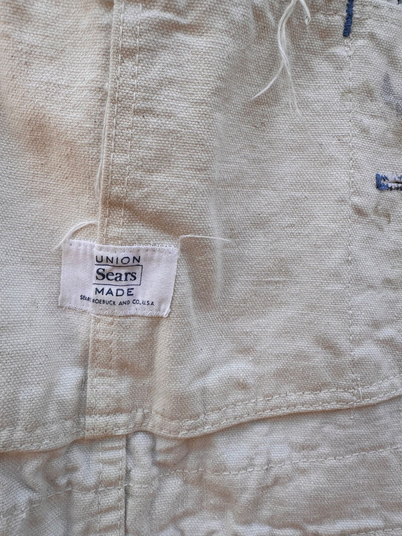 1950's Sears Union Made Carpenter Overall Shorts