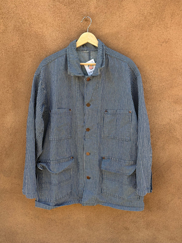 70's/80's Hickory Stripe Chore Jacket