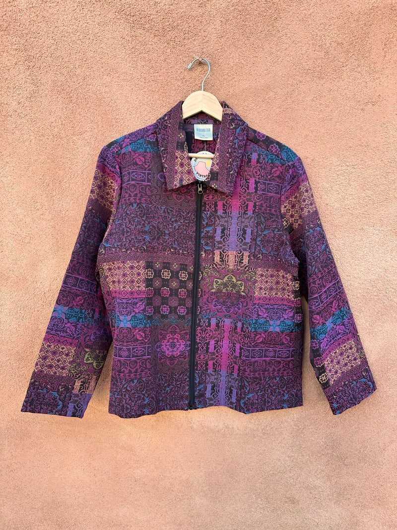 Bedford Fair Purple Tapestry Jacket