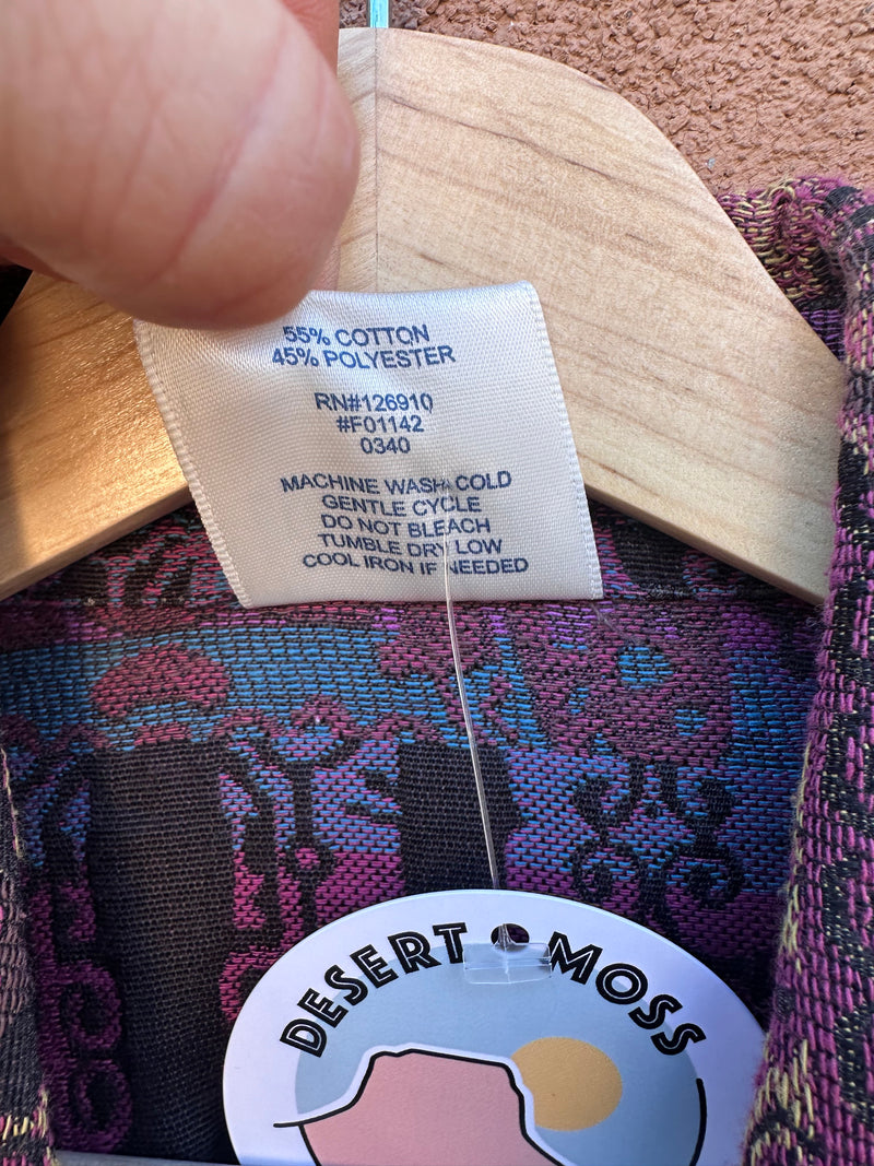 Bedford Fair Purple Tapestry Jacket