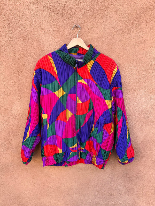 Colorful Pleated Jacket by Hearts Desire