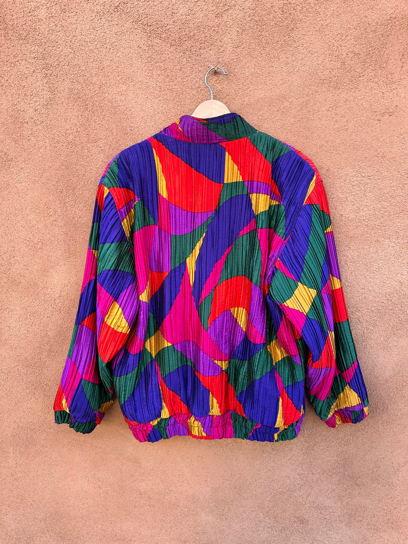 Colorful Pleated Jacket by Hearts Desire