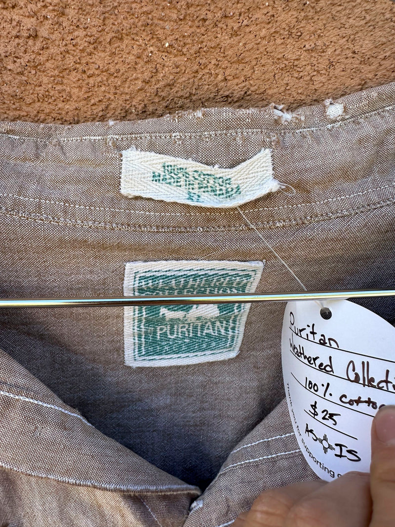 Puritan Weathered Collection Shirt- as is