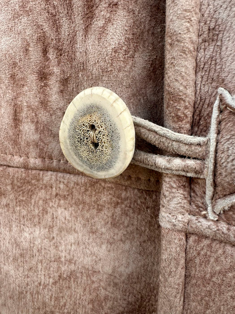 1970's Overland Sheepskin Co. Sheepskin Jacket, 44 - as is